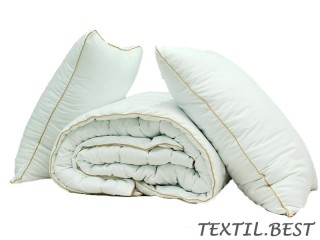 Blanket and pillows set Eco down - new