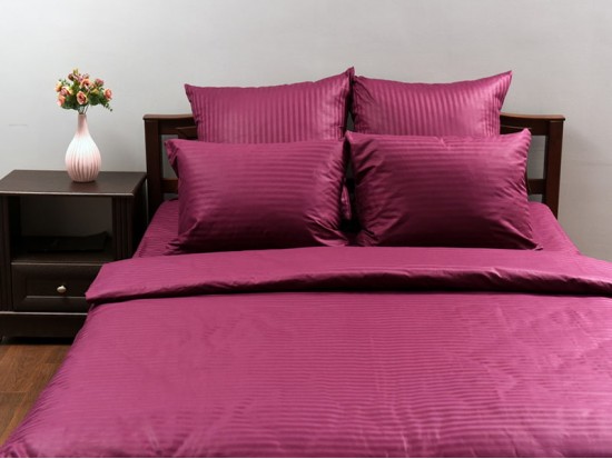 New tones of bed linen stripe-satin RGTF