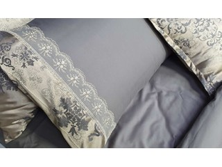 Bed linen satin jacquard