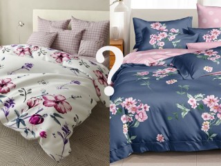 Coarse calico or satin, which fabric is better for bed linen