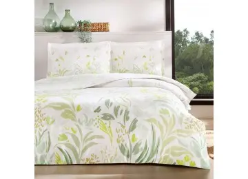 Buy wholesale Cotton satin fitted sheet 160x200 cm with Floral print