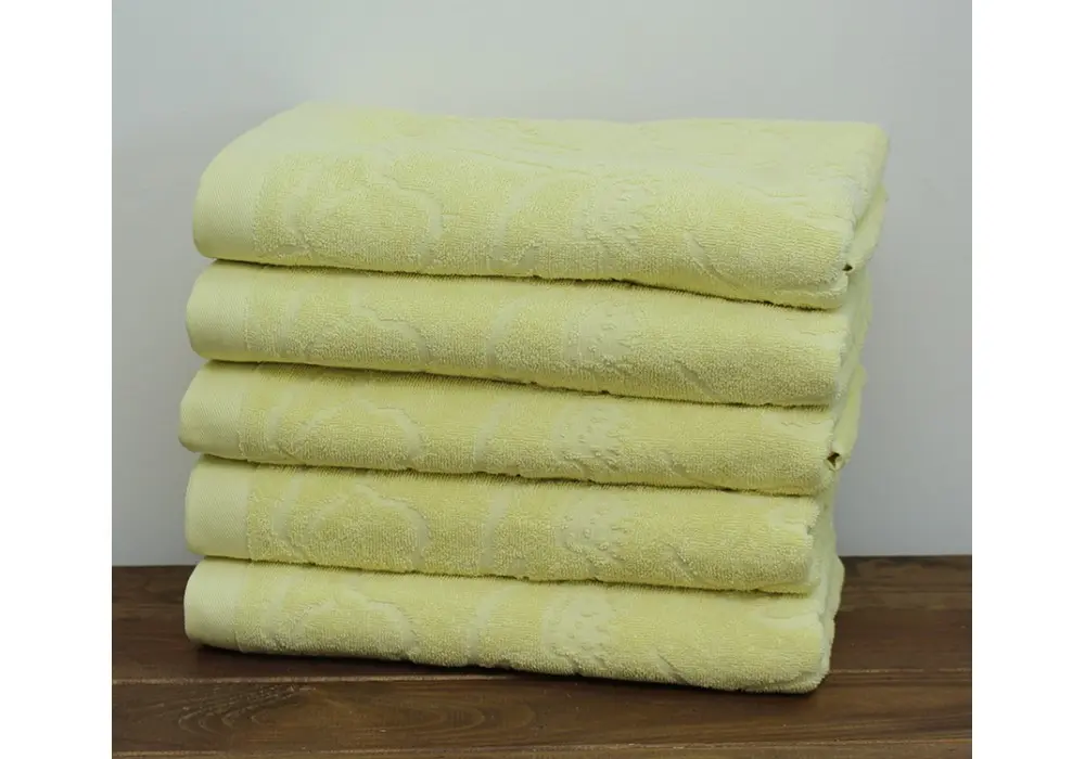 Terry bath towel 70x140 Pentik color: lemon -  Dnipro