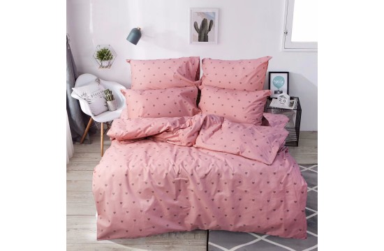 Двуспальный постельный комплект бязь голд З0055