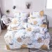 Double bed set coarse calico gold З0046