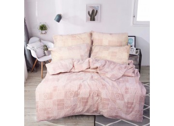 Euro bedding set coarse calico 100% cotton Т0755