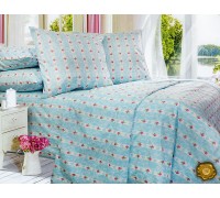Euro bedding set coarse calico 100% cotton Т0470