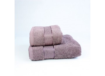 Terry towel set BS0003 50x90, 70x140 lilac