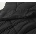 Ватное одеяло двуспальное черное МІ0025