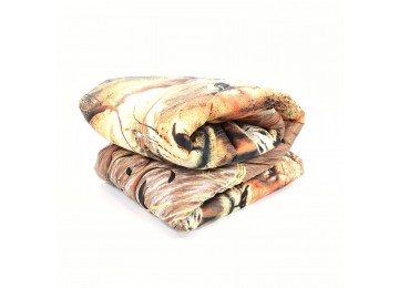 Ватное одеяло полуторное хищник (0113)