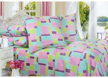 Duvet cover one and a half calico T0346, 145x210