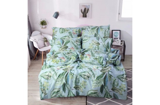One-and-a-half duvet cover made of calico Z0061, 145x210