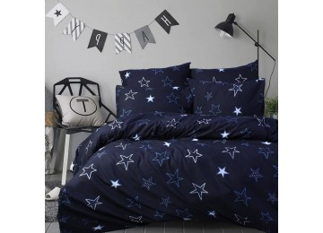 One-and-a-half duvet cover made of calico Z0057, 145x210