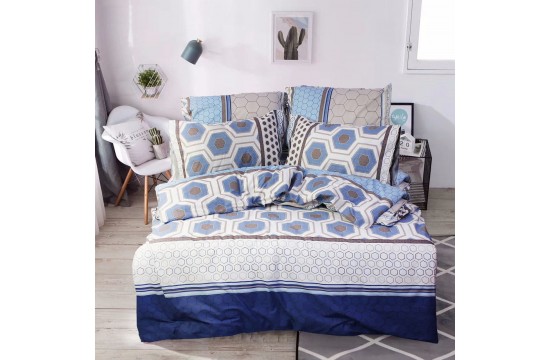 Duvet cover one and a half calico T0782, 145x210