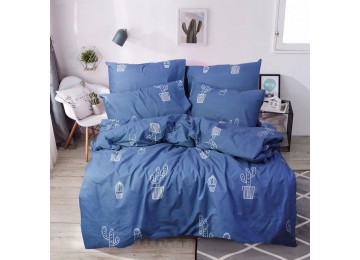 One-and-a-half duvet cover made of calico Z0062, 145x210