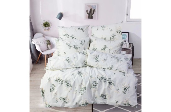 One-and-a-half duvet cover made of calico Z0053, 145x210