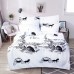 One and a half bed set satin С0199