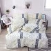 One and a half bedding set coarse calico 100% cotton Т0745