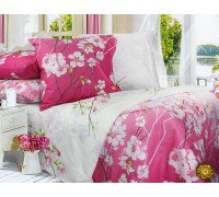 One and a half bed set coarse calico T0338