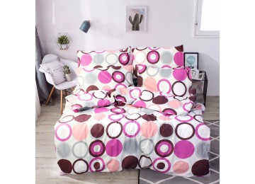 One and a half bedding set coarse calico 100% cotton Т0784
