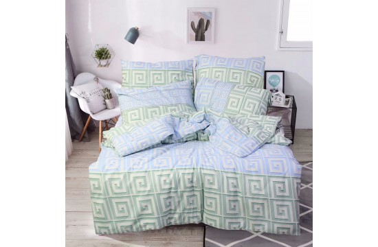One and a half bedding set coarse calico 100% cotton Т0788