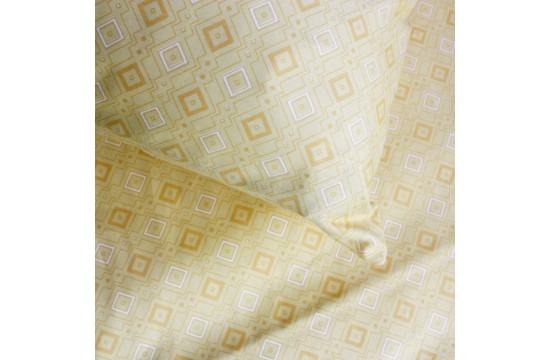 Полуторный постельный комплект сатин С0190
