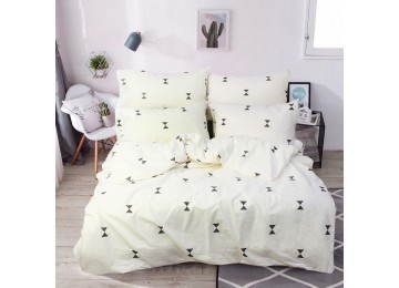 One and a half bedding set coarse calico 100% cotton Т0738