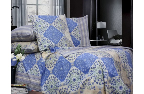 One and a half bedding set coarse calico 100% cotton Т0632