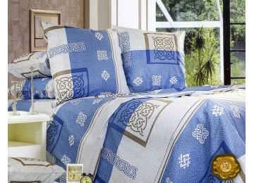 One and a half bedding set coarse calico 100% cotton Т0401