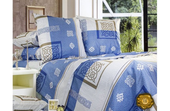 One and a half bedding set coarse calico 100% cotton Т0401