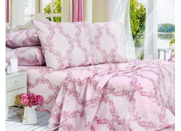 One and a half bedding set coarse calico 100% cotton Т0641