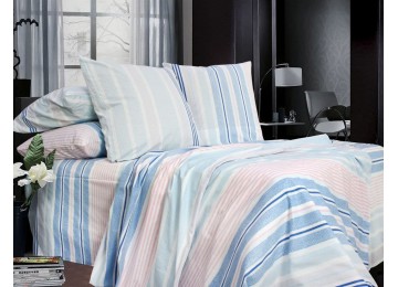 One and a half bedding set coarse calico 100% cotton Т0648