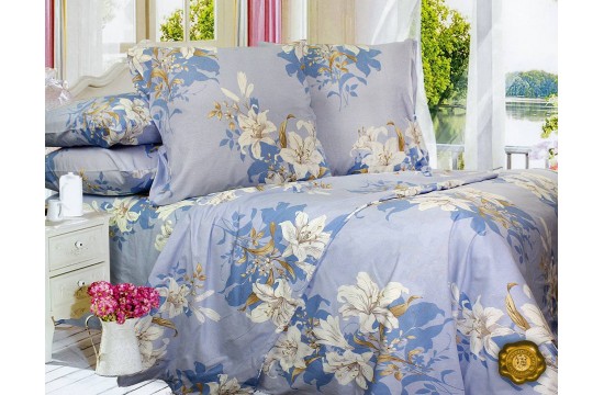 Family bed set coarse calico 100% cotton Т0415