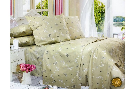 Family bed set coarse calico 100% cotton Т0430