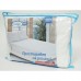 Waterproof sheet on an elastic band 90х200 white tm Leleka textile