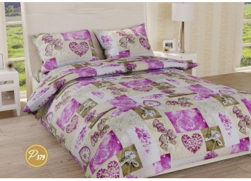 Bed linen ranfors Organic P 379 one-and-a-half tm Leleka textile