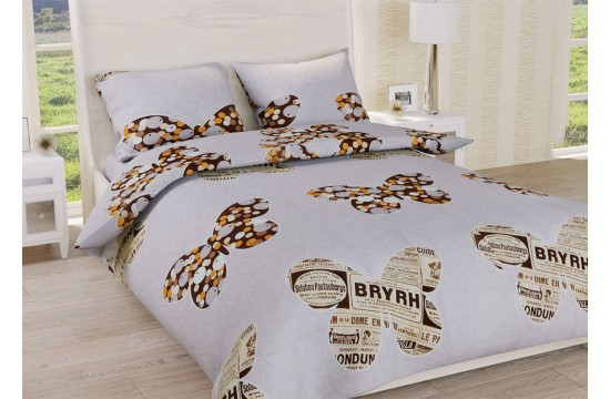 Bed linen ranforce Organic R 447 Leleka-Textile one and a half