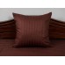 Bed linen stripe satin "Chocolate stripe" code: СТ0287