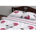 Bed linen coarse calico gold "Tenderness" code: G0106 one and a half