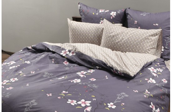 Подростковое постельное белье сатин " Sakura" код: СК0209 РГТФ