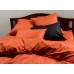 Bed linen stripe satin "Carrot stripe" code: СТ0288 one and a half