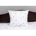 Bed linen ranforce "White Nights" code: P0100 one and a half
