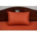 Bed linen stripe satin "Carrot stripe" code: СТ0288 one and a half