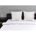 Bed linen coarse calico gold "Snowfall" code: G0154 one and a half