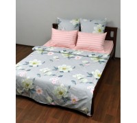 Bed linen coarse calico gold "Paradise" code: G0306 double
