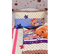 Білизна постільна дитяча "Teddy-bear" код: Г0227 в ліжечко RGTF