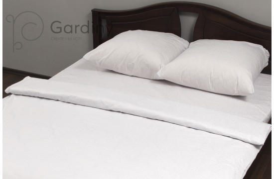 Bed linen coarse calico gold "Snowfall" code: Г0154 double euro
