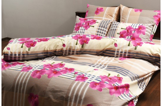 Bed linen coarse calico gold "Greenhouse" code: G0071 family