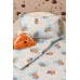 Детское постельное белье в кроватку бязь голд 100% хлопок "Sleepy bears" код: Г0221