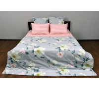 Bed linen coarse calico gold "Paradise" code: G0306 for teenagers