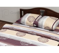 Bed linen coarse calico gold "Arabica" code: G0136 for teenagers